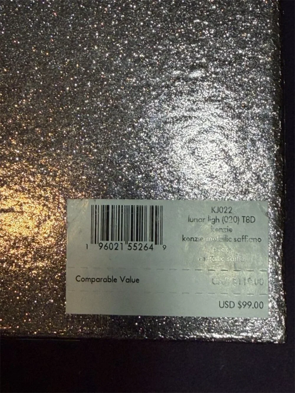 KATE SPADE KENZIE METALLIC CARDCASE - NWT IN GIFT BOX